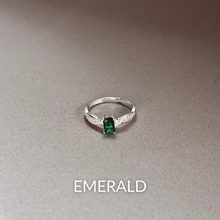 Load image into Gallery viewer, Adjustable Silver Engagement & Promise Ring