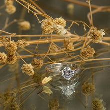 Load image into Gallery viewer, Genuine Silver Engagement Ring L145 BELOVED