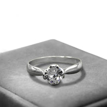 Load image into Gallery viewer, Genuine Silver Engagement Ring L145 BELOVED