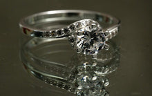 Load image into Gallery viewer, PREMIUM Genuine Silver Engagement Ring P148
