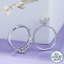 Load image into Gallery viewer, The Opulence Ring™ Authentic Silver 2-in-1 Crown Ring