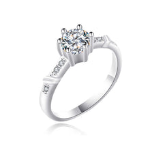 Load image into Gallery viewer, Genuine Silver Engagement Ring P054