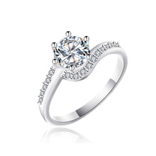 Load image into Gallery viewer, PREMIUM Genuine Silver Engagement Ring P148
