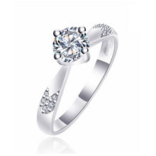 Load image into Gallery viewer, Genuine Silver Engagement Ring L171