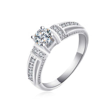 Load image into Gallery viewer, PREMIUM Genuine Silver Engagement Ring P185