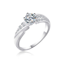 Load image into Gallery viewer, PREMIUM Genuine Silver Engagement Ring P195