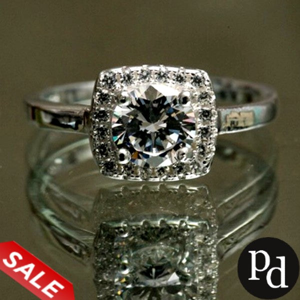 Part Deux Silver Philippines Silver Engagement Ring L199