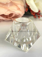 Load image into Gallery viewer, PREMIUM Genuine Silver Engagement Ring P104