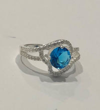 Load image into Gallery viewer, SPECIAL Genuine Silver Engagement Ring S081