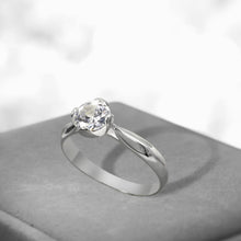 Load image into Gallery viewer, Genuine Silver Engagement Ring P145