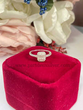 Load image into Gallery viewer, Genuine Silver Engagement Ring P089 DAINTY