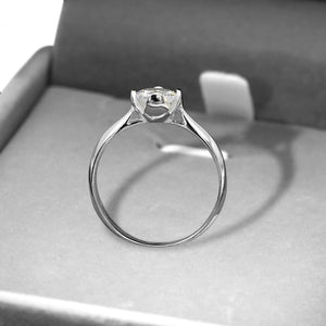 Genuine Silver Engagement Ring P145