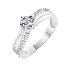 Load image into Gallery viewer, Genuine Silver Engagement Ring R050

