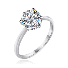Load image into Gallery viewer, Genuine Silver Engagement Ring R066
