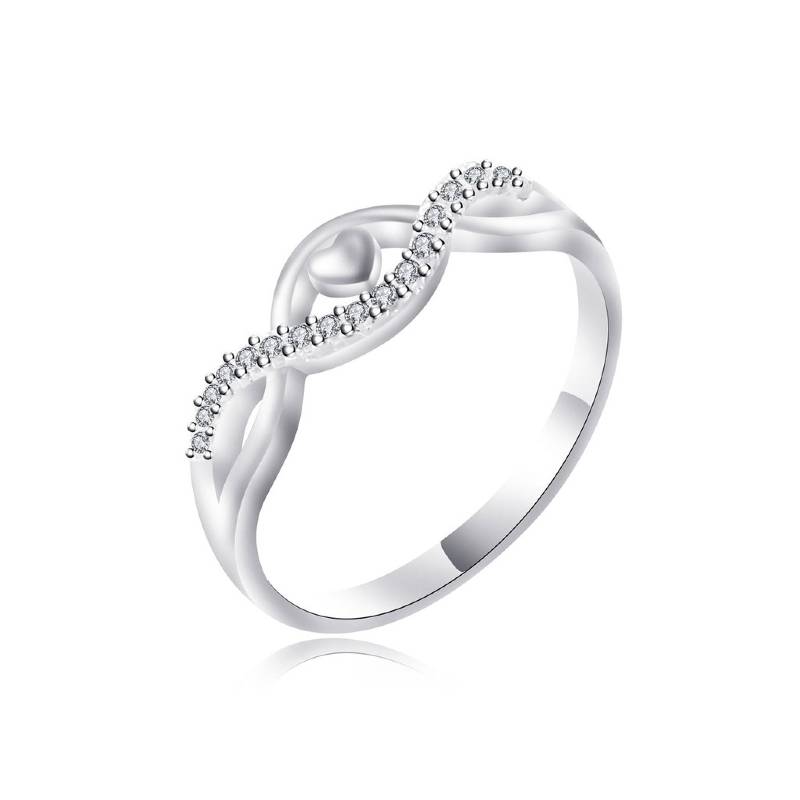 Authentic Silver Promise Ring PR096