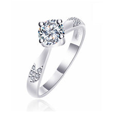 Load image into Gallery viewer, Genuine Silver Engagement Ring L171
